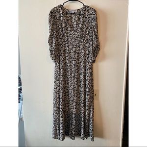 Emma & Michele Boho Floral Maxi Dress